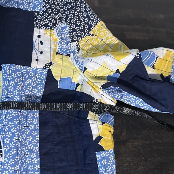 Alfred Dunner Navy Quilted Print Lightweight Reversible Jacket Size 1x - Picture 5 of 6